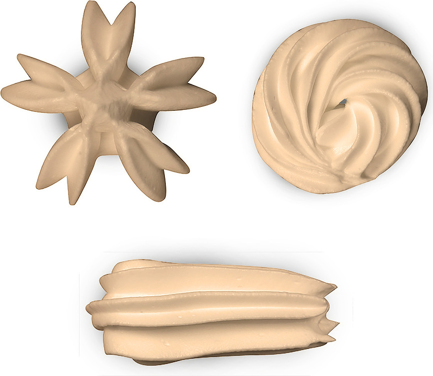 Boquilla Pastelera Silikomart Bx7020, 20 x 52 mm