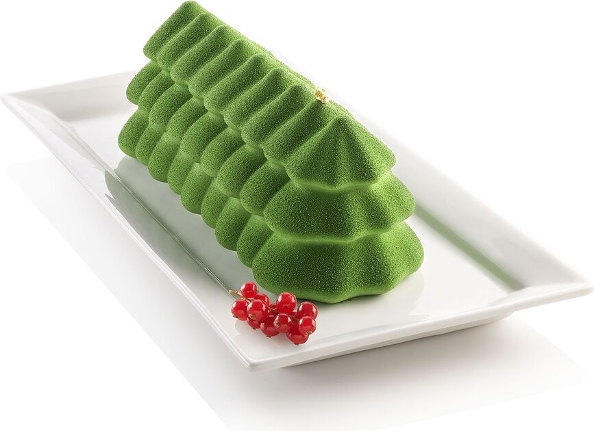 Buche Sapin Φόρμα, σιλικόνης, για Κορμό Χριστουγέννων
