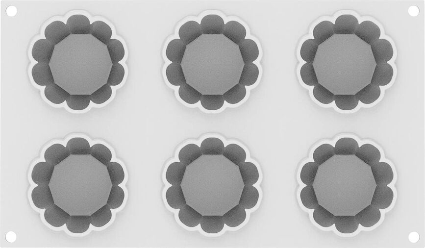 Charlotte 100 silikonform för bakning 7 cm