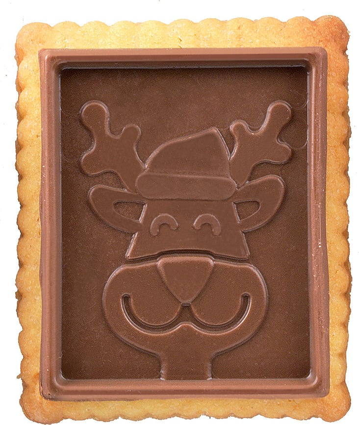 Ckc01 Kalup za kekse silikonski Snowman Slim