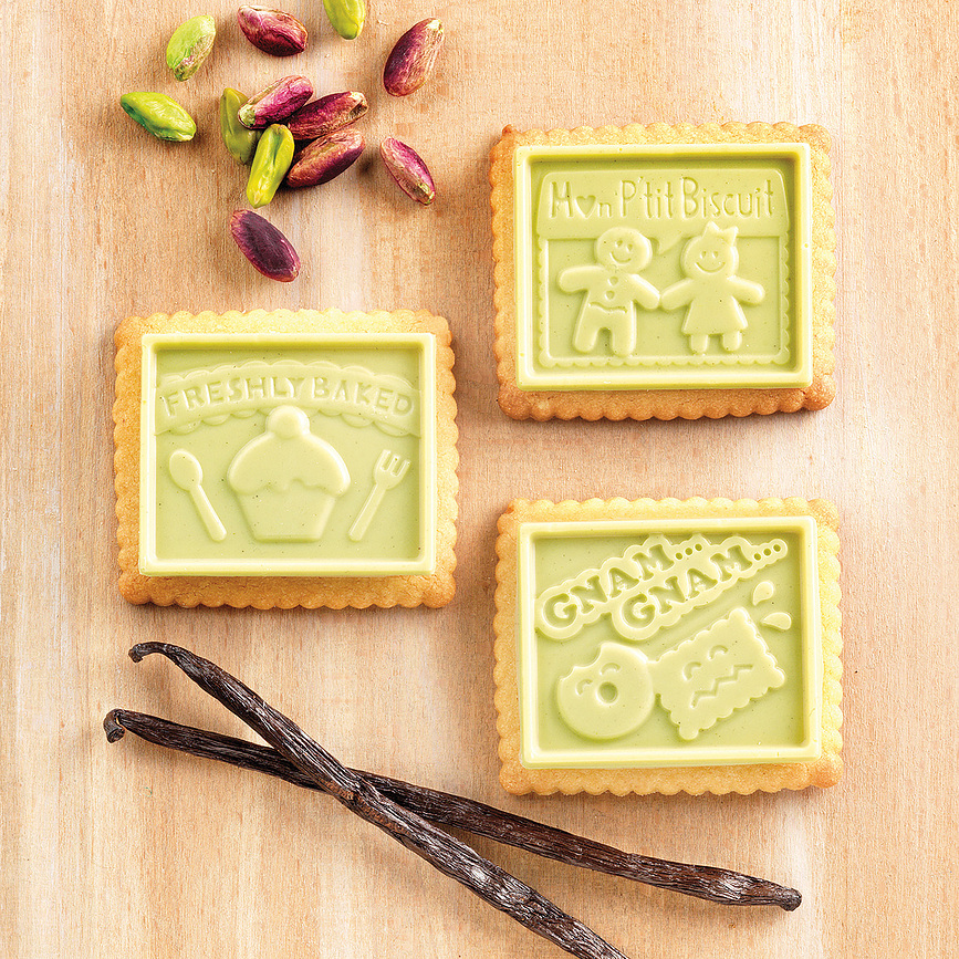 Ckc02 Gnam Gnam Slim Kalup za piškote, silikonski