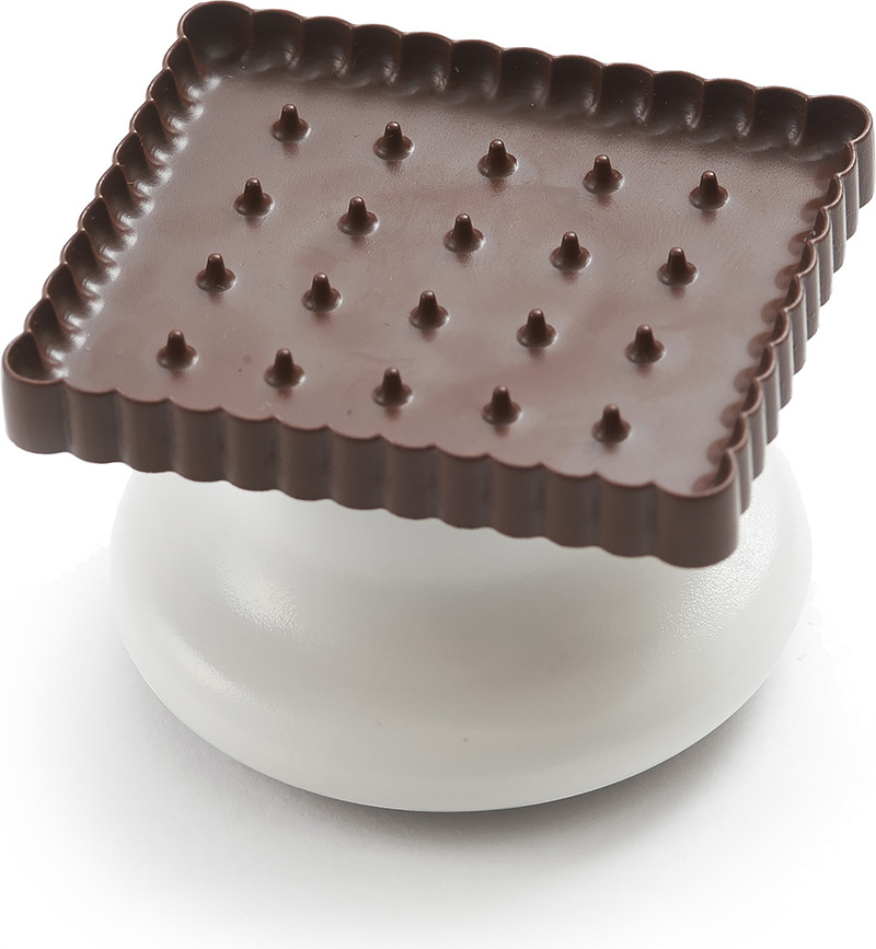 Ckc02 Gnam Gnam Slim Moule à Biscuits, en silicone