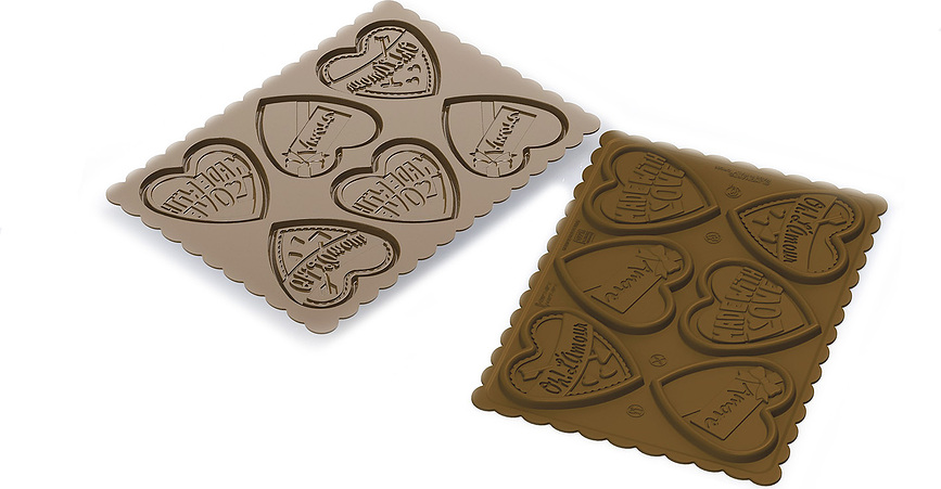 Ckc06 Cookie Love Slim Moule à Biscuits