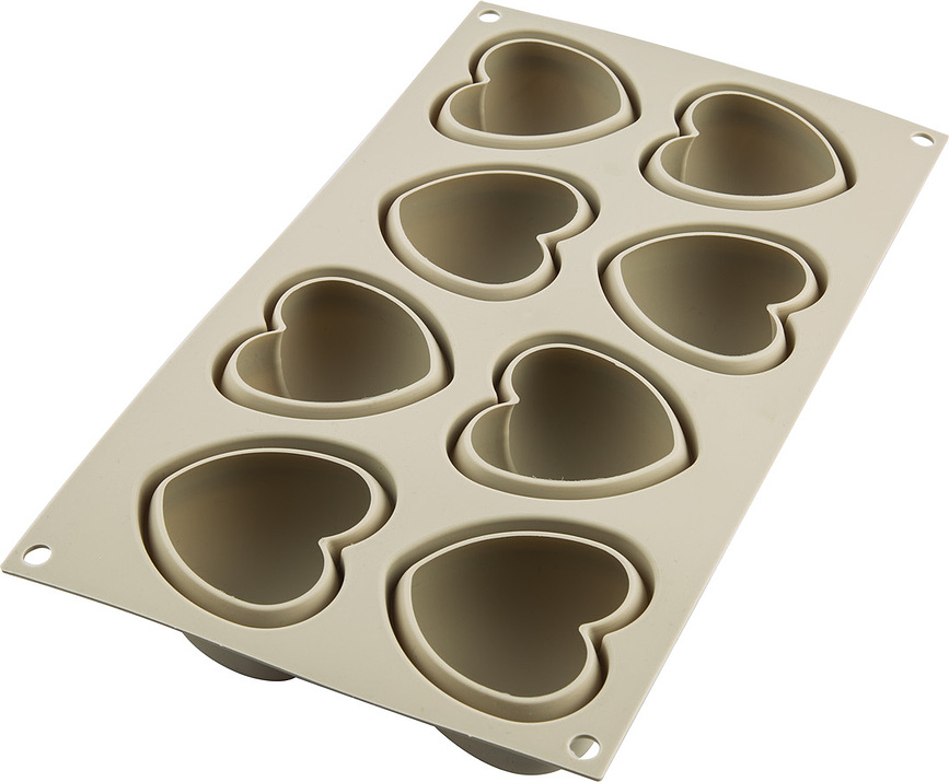 Cuoricino Moule à Biscuits, silicone
