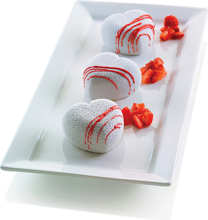 Cuoricino Moule à Biscuits, silicone