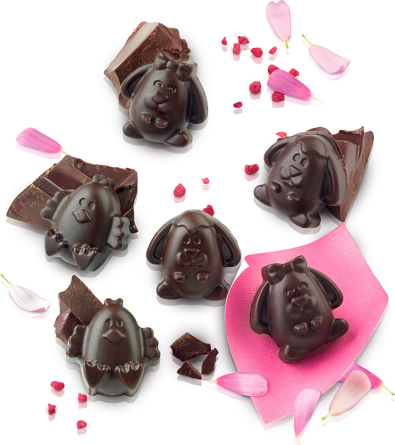 Easter Friends Moule à Chocolat Scg30, en silicone, thème Pâques