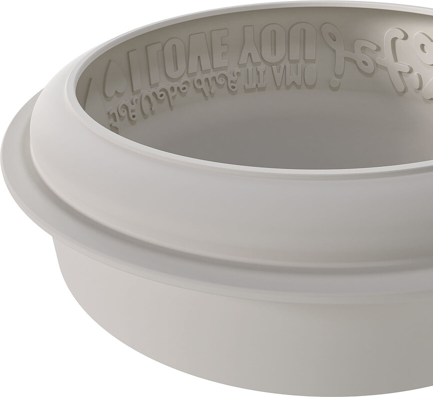 Endless Love Moule à Gâteau, en silicone