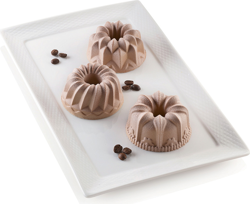 Fantasy Moule à Mini-Kougelhopfs, 6 cavités