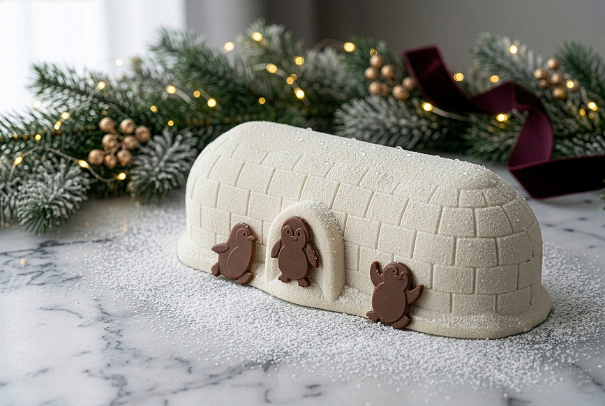 Forma kepiniams 3D Buche Igloo