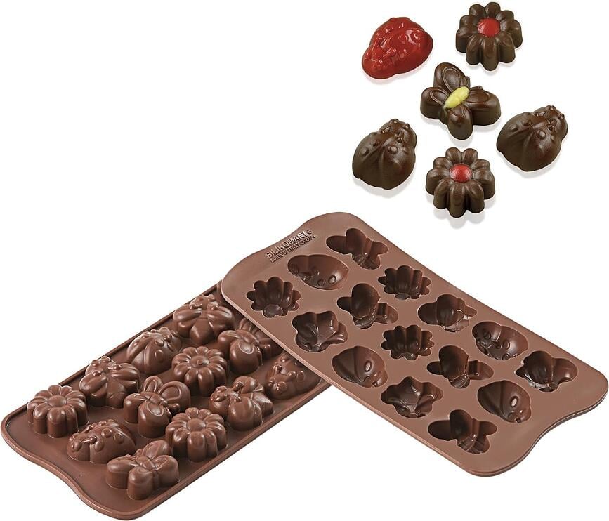 Forma na pralinky Scg24 Choco Springlife silikónová