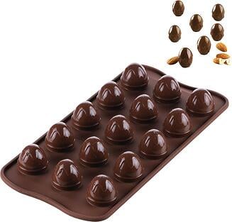 Forma na pralinky Scg53 Choco Drop silikónová