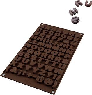 Forma na pralinky Sf169 Choco ABC silikónová