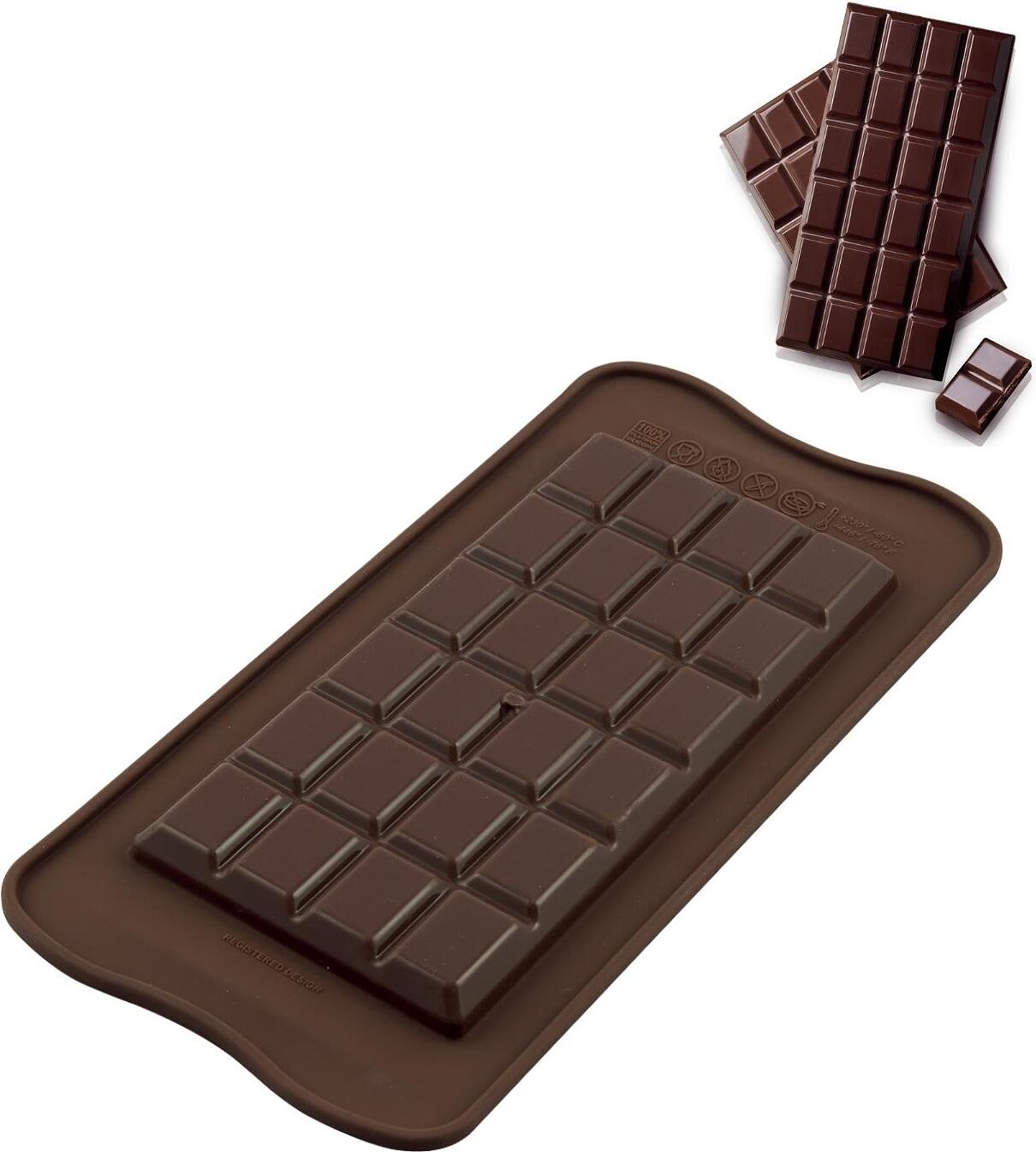 Forma šokolādei Scg36 Classic Choco Bar silikona