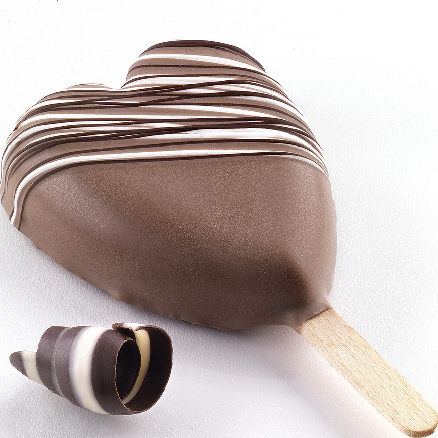 Gel03m Mini Heart-Ic Kalup za led, srce