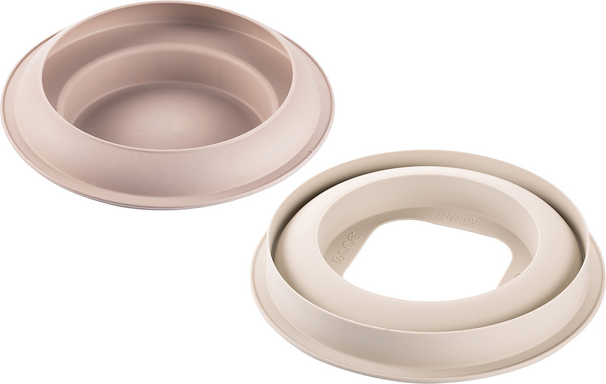 Io & Te Moule à Gâteau, en silicone