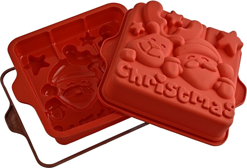 Jingle Bells Moule à Gâteau, en silicone