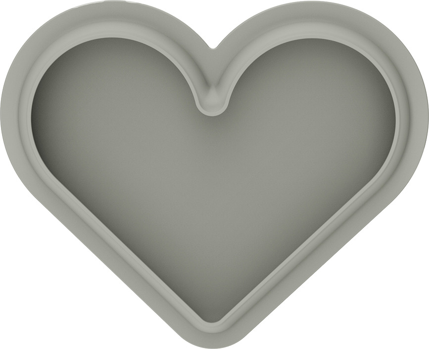 Love Story Φόρμα ψησίματος, σιλικόνης, 2 τμχ