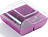 Macado 6 Behälter für Makronen oder Kekse Fuchsia