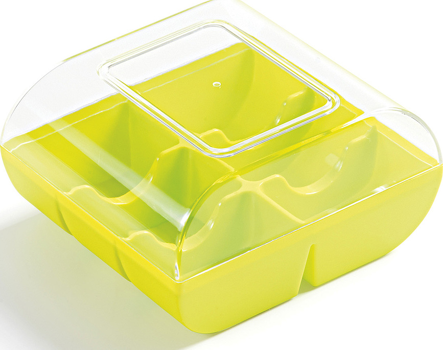 Macado 6 Container for macarons or biscuits light green