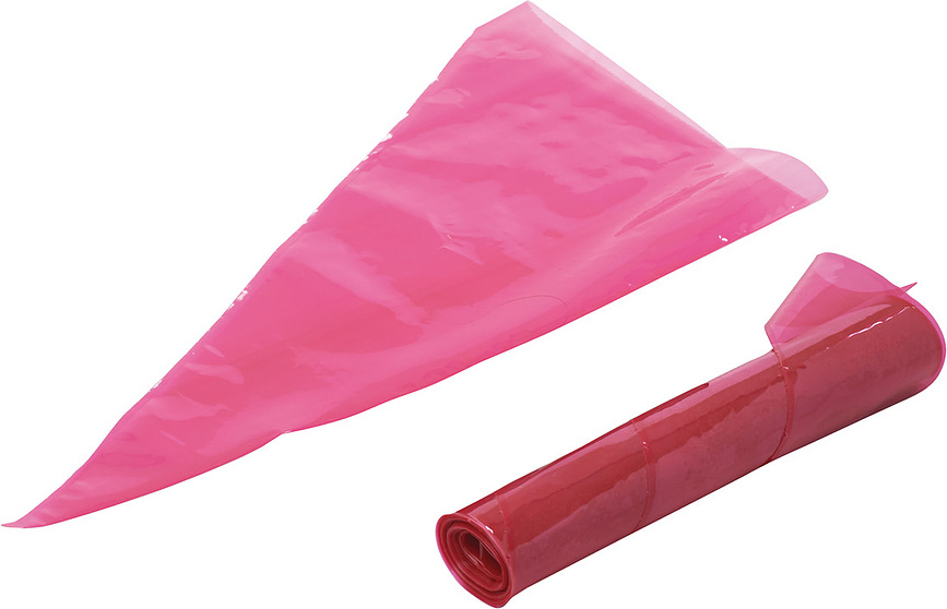 Mangas Pasteleras Silikomart, desechables, rosas, Pack de 24