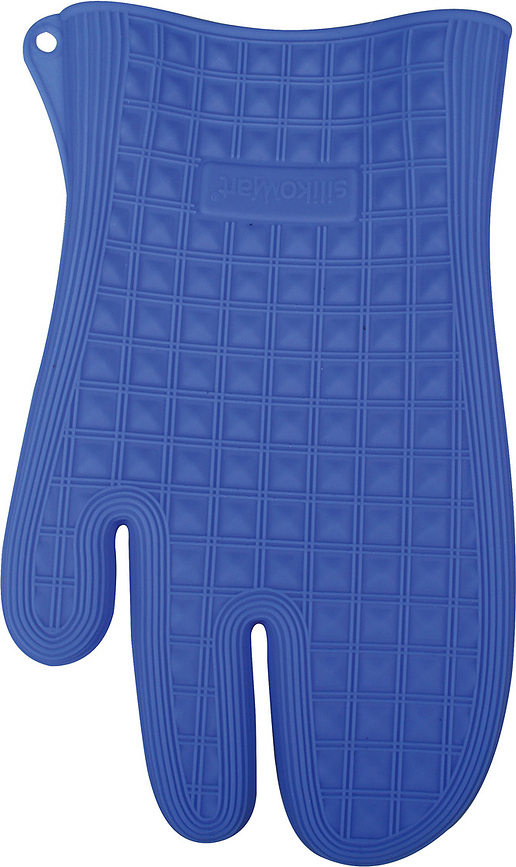 Manopla de cocina de silicona Silikomart Acc073, azul