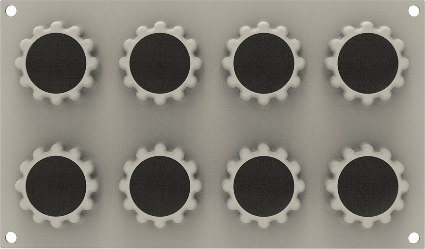 Meduse Kalup za kekse silikonski