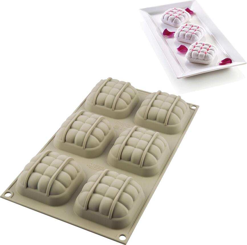 Mini Eleganza Moule à Biscuits, en silicone