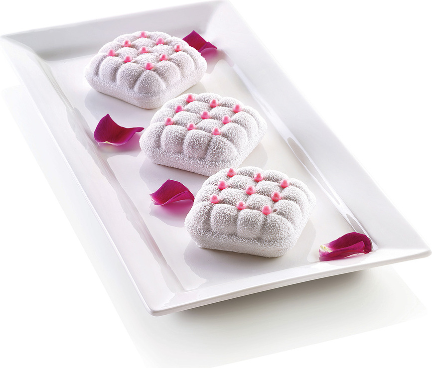 Mini Eleganza Moule à Biscuits, en silicone