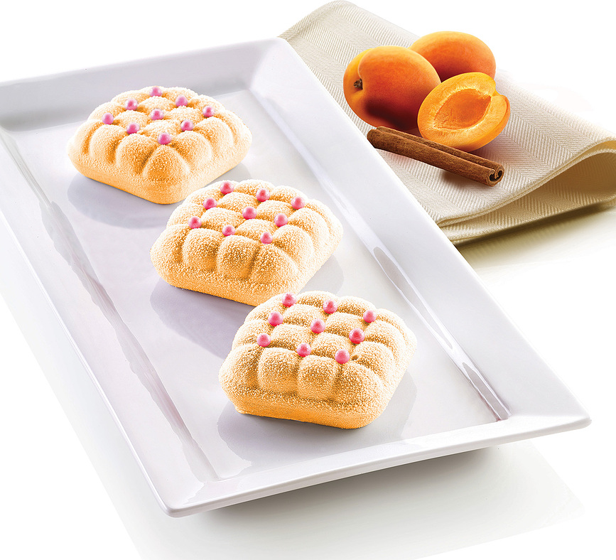 Mini Eleganza Moule à Biscuits, en silicone