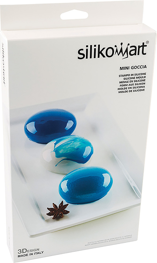 Mini Goccia Φόρμα ζαχαροπλαστικής, σιλικόνης, μίνι