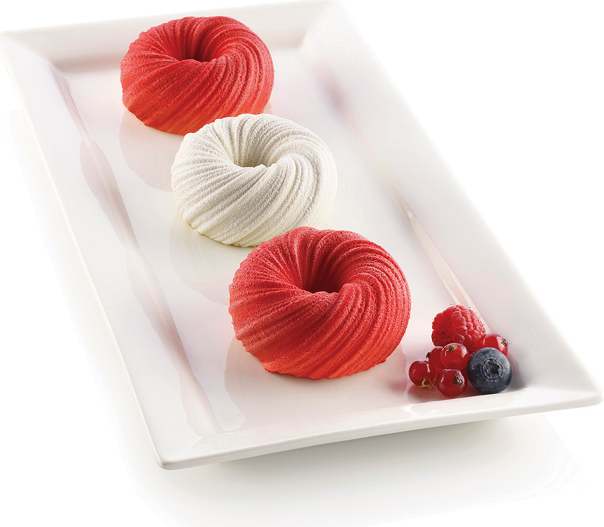 Mini Intreccio Kalup za piškote, silikonski