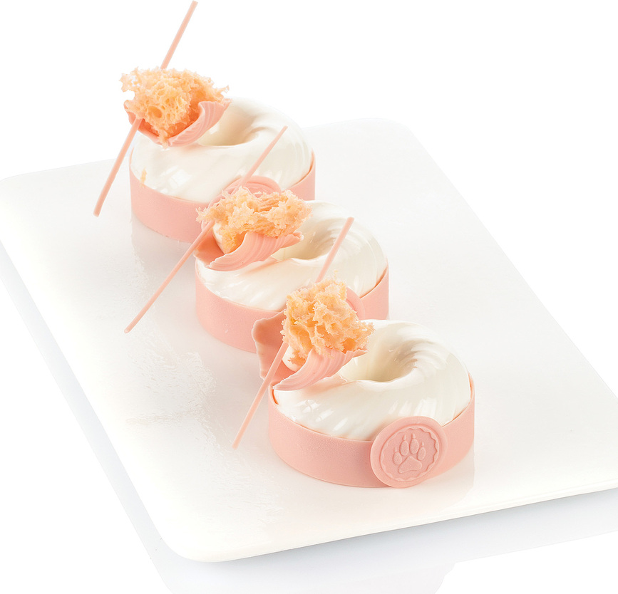 Mini Intreccio Moule à Biscuits, mini, en silicone