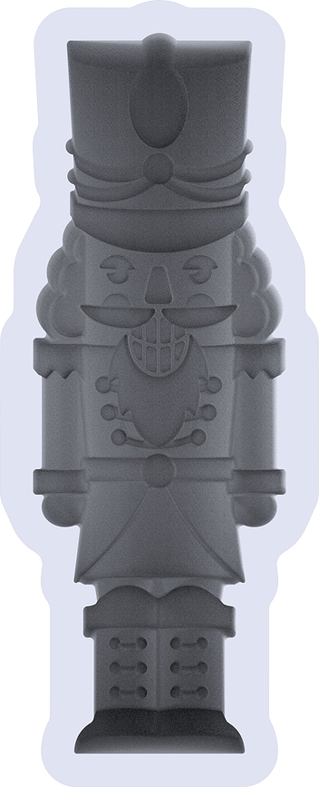 Molde de Repostería de silicona Silikomart, diseño Cascanueces