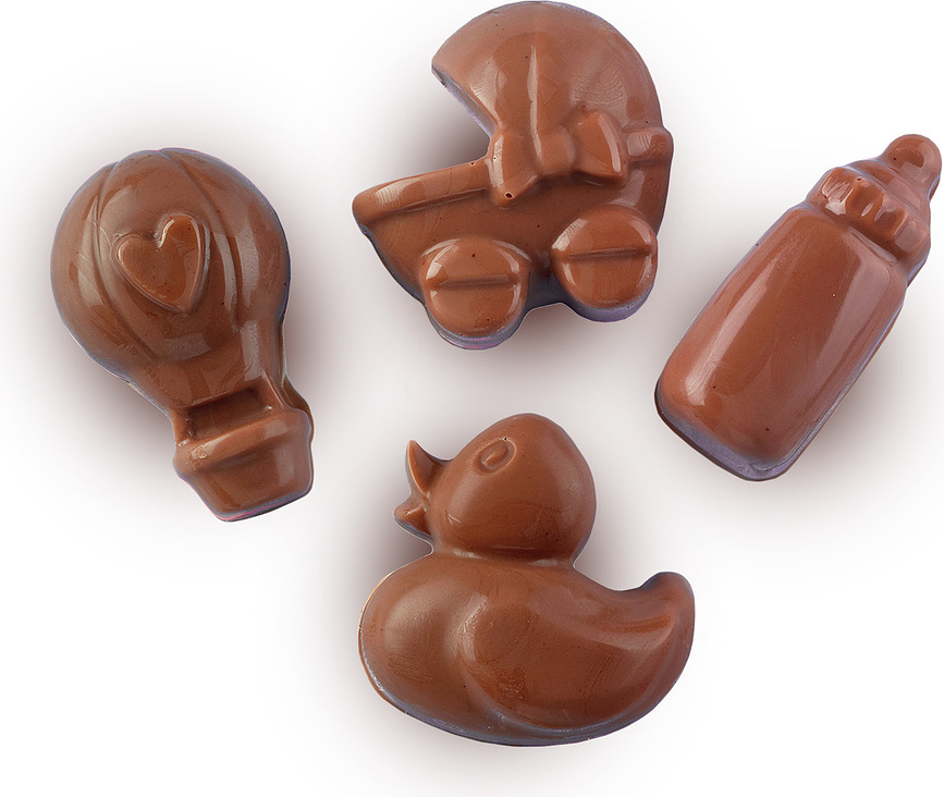 Molde de silicona para bombones Scg31 Choco Baby