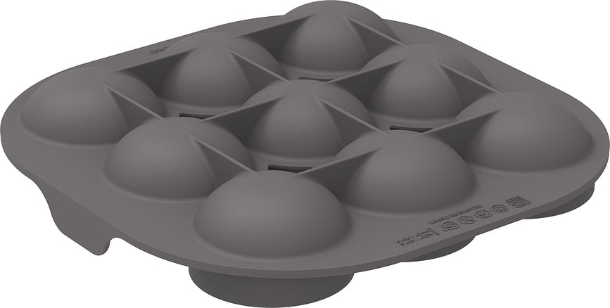 Molde de silicona para huevos Silfry, gris