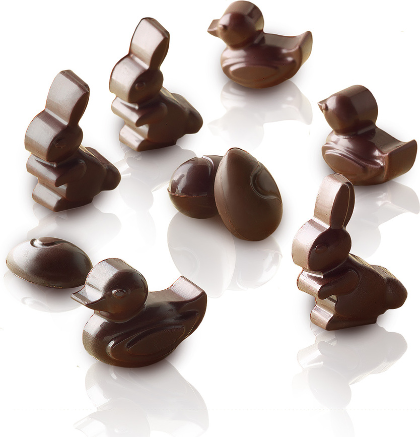 Molde de silicona Scg05 Easter, para bombones, temática de Pascua