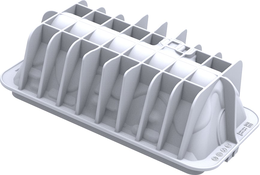 Molde de silicona Silikomart, diseño Casita de Invierno