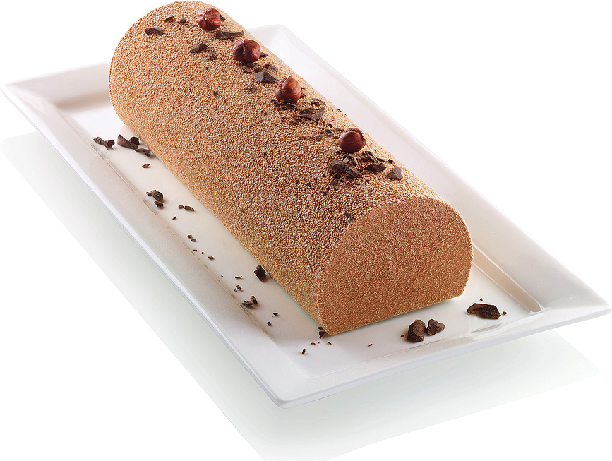 Molde Magic Buche, con tapete estructurado para decoración, Set de 2 piezas