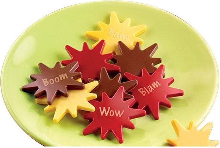 Molde para bombones de silicona Silikomart Choco Flash