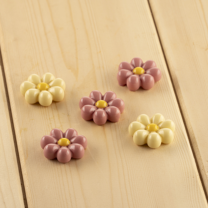 Molde para bombones de silicona Silikomart Choco Flower