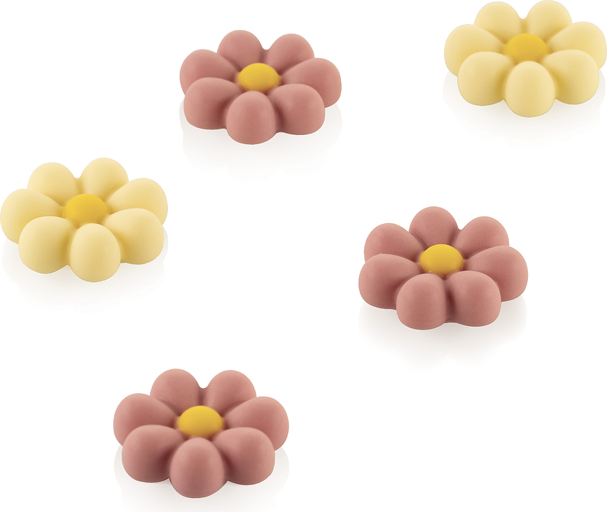Molde para bombones de silicona Silikomart Choco Flower