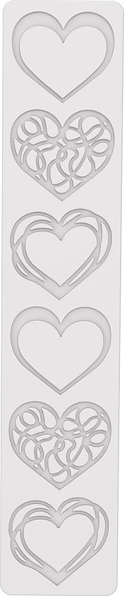 Molde para Bombones de silicona Silikomart, diseño corazones