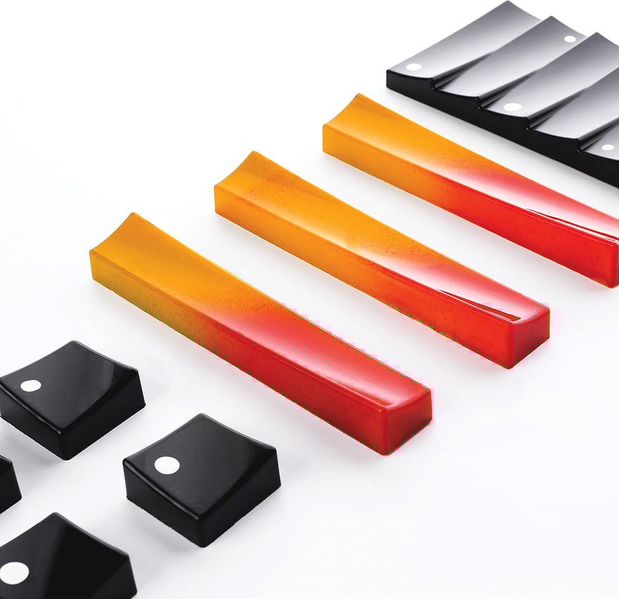 Molde para bombones de tritan Onda T