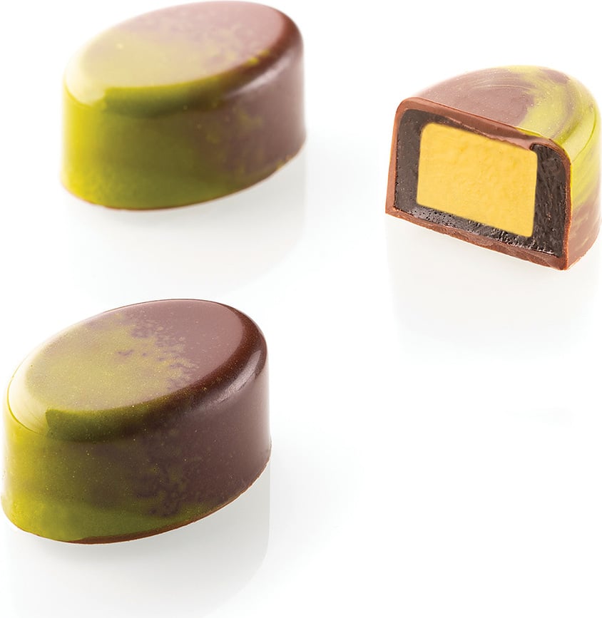 Molde para bombones Kit Ovale 01