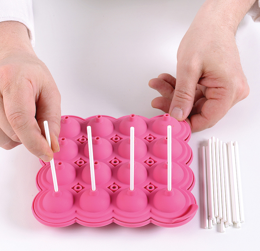 Molde para Cake Pops Wonder Pops, con palitos