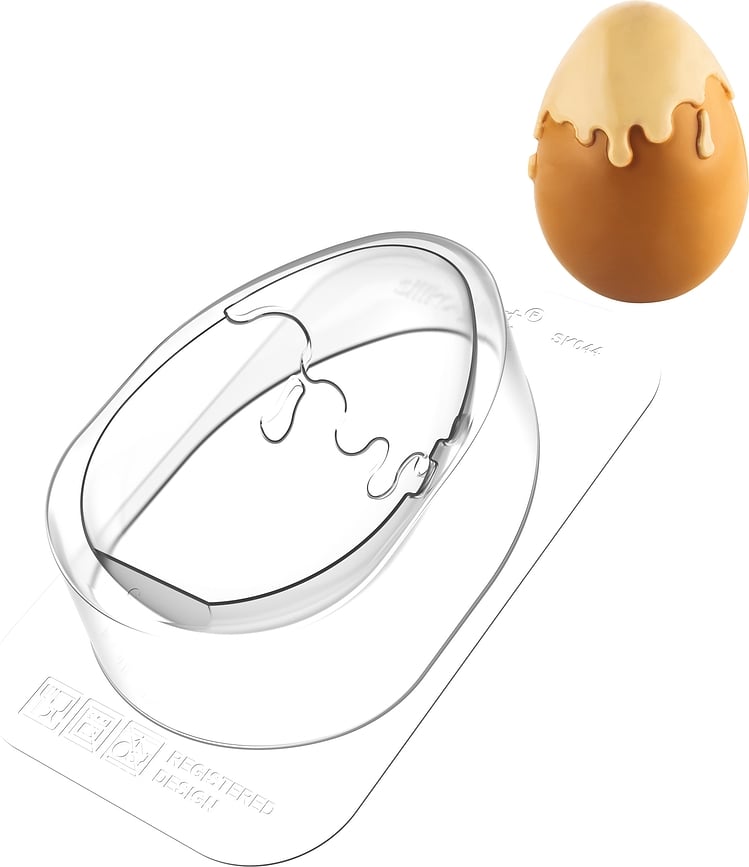 Molde para chocolate Drippy