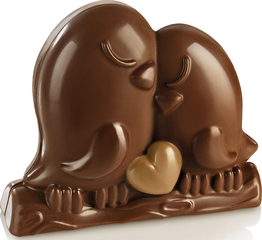 Molde para chocolate Loving Birds