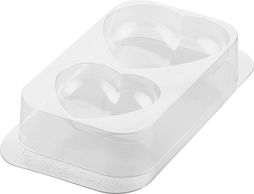 Molde para Chocolate Secret Love, Set de 2 piezas