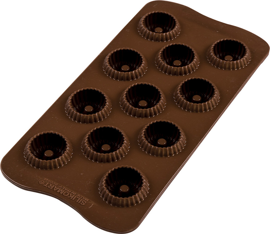 Molde para Chocolates Scg49 Choco Crown de silicona