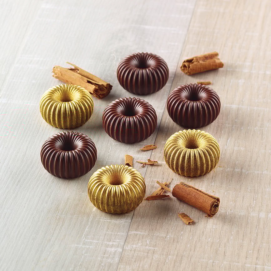 Molde para Chocolates Scg49 Choco Crown de silicona